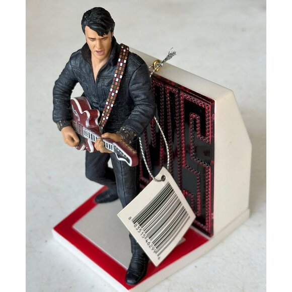 2008 Heirloom Elvis Presley "Blue Suede Shoes" Christmas Musical Ornament (READ) - Picture 3 of 16